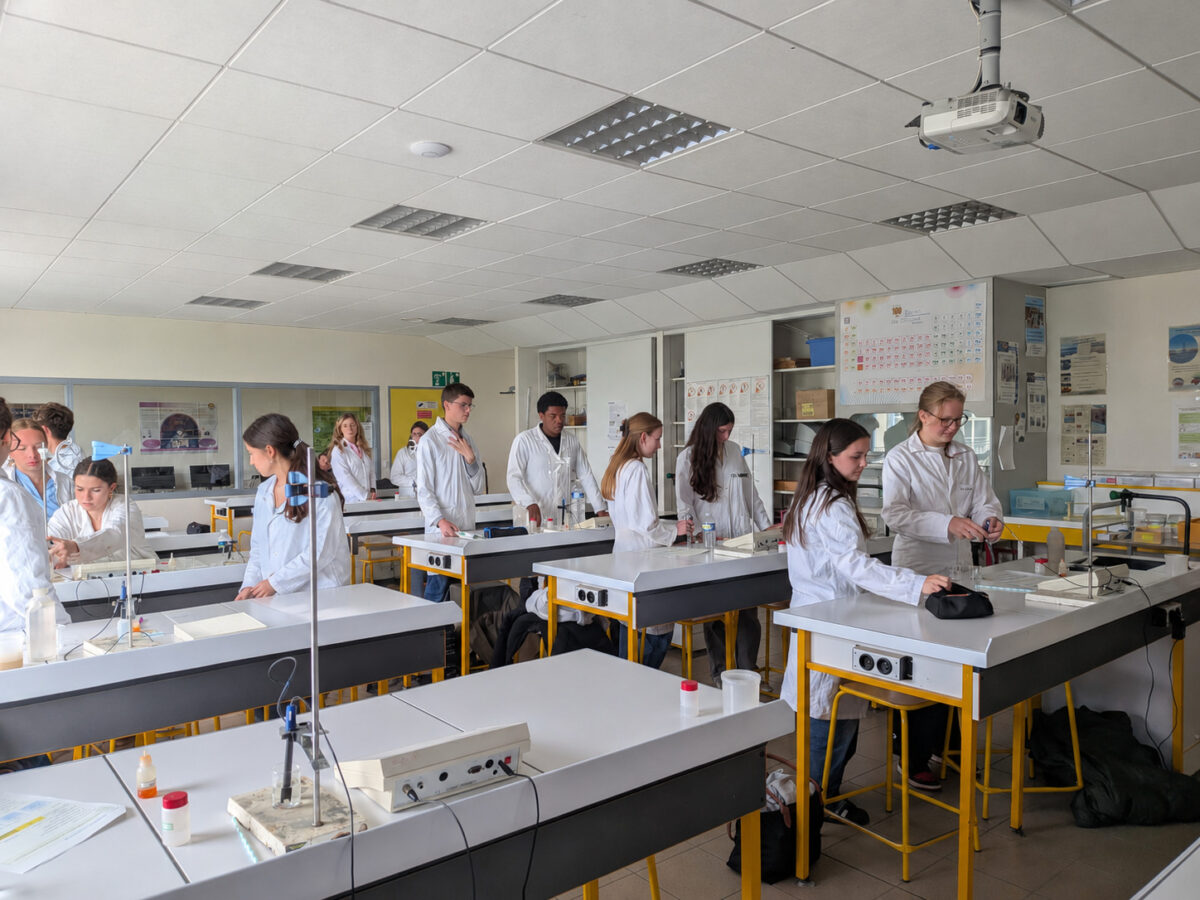 ErasmusSTL en labo